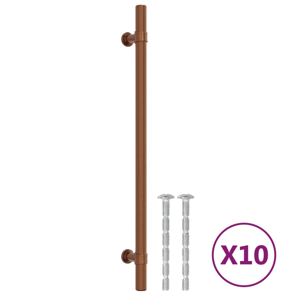 vidaXL Cabinet Handles 10 pcs Bronze 224 mm Stainless Steel 2