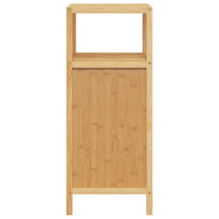 vidaXL Bathroom Cabinet with Shelf 36x33x87 cm Bamboo 4