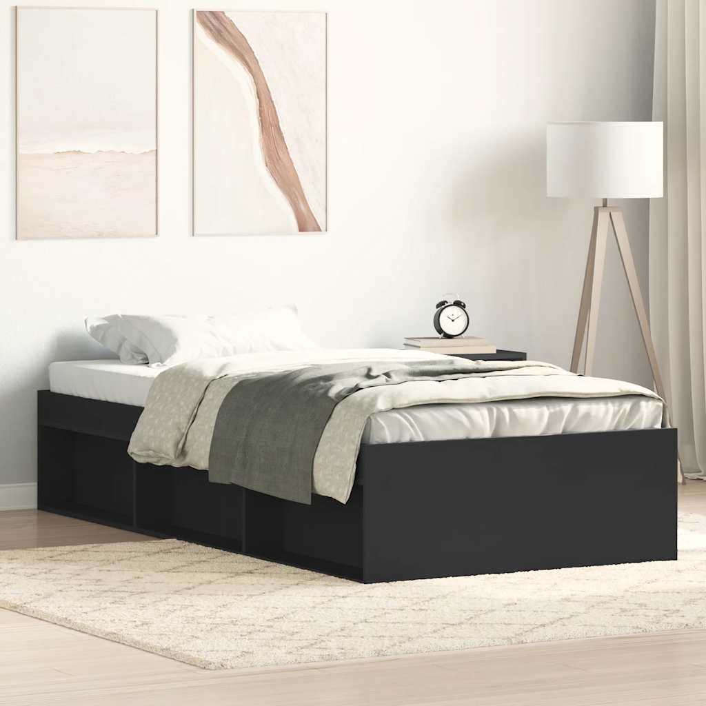 Bed Frame without Mattress Black