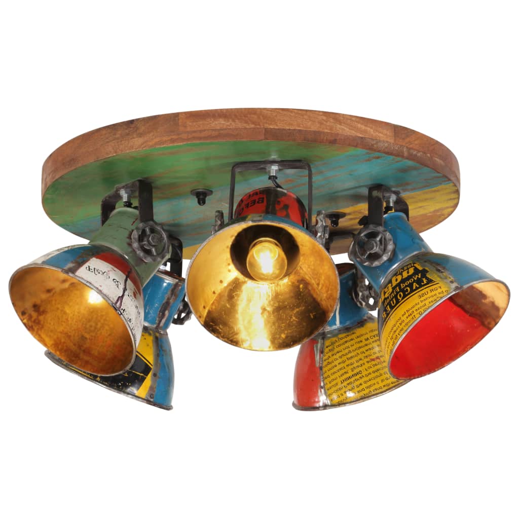 vidaXL Ceiling Lamp 25 W Multicolour 50x50x25 cm E27 1