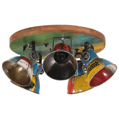 vidaXL Ceiling Lamp 25 W Multicolour 50x50x25 cm E27 2