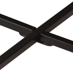 vidaXL Coffee Table 54x54x35 cm Solid Wood Mango and Iron 6