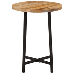 Coffee Table Solid Wood Mango and Iron, image 2