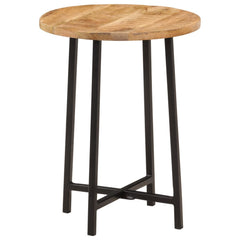 Coffee Table Solid Wood Mango and Iron, image 3