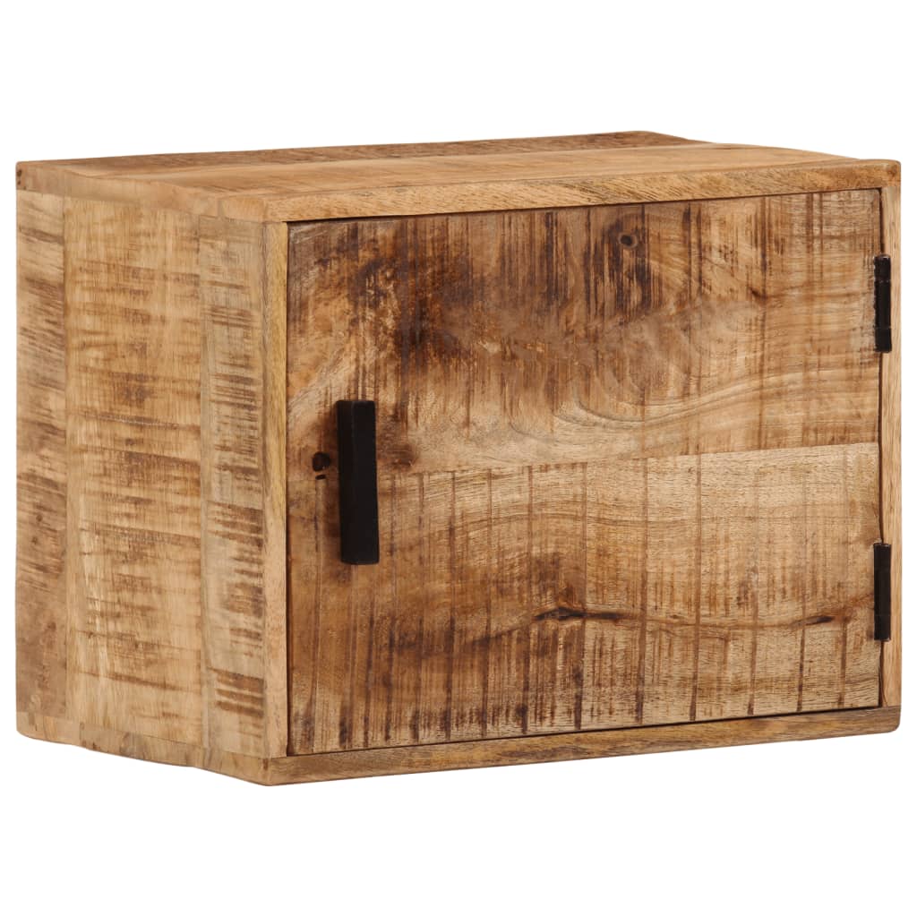 Wall-mounted Bedside Cabinet Solid Wood Mango 40 x 30 x 25 cm