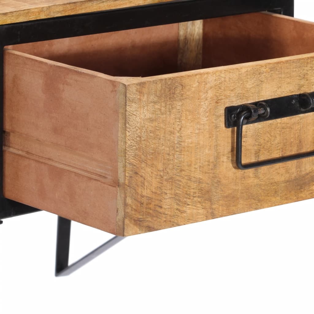 vidaXL Bedside Cabinet 40x35x40 cm Solid Wood Mango 6