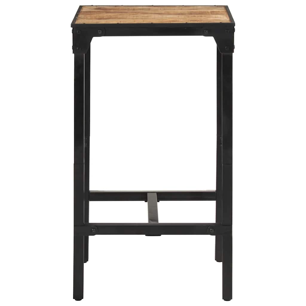 Bar Table Solid Rough Wood Mango 60 x 55 x 107 cm