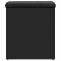 vidaXL Storage Bench Black 42x42x45 cm Engineered Wood 6