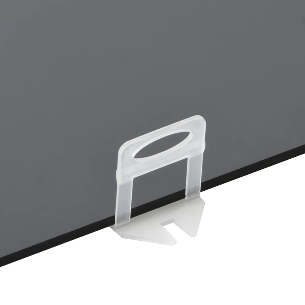 vidaXL Tile Levelling Clips 1000 pcs 2 mm 2