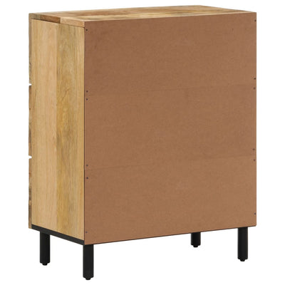 Side Cabinets 2 pcs 60x33x75 cm Solid Wood Mango