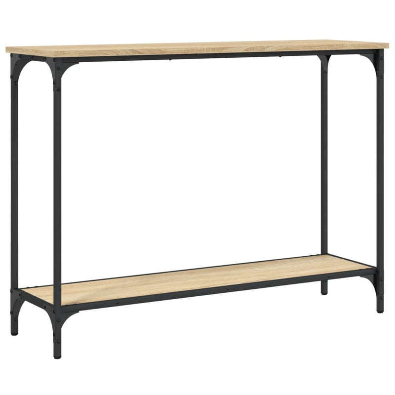 Console Table Sonoma Oak 101x30.5x75 cm Engineered Wood