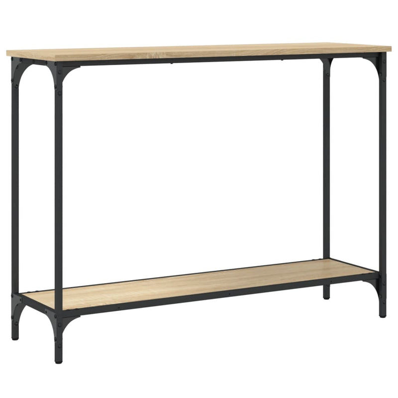 Console Table Sonoma Oak 101x30.5x75 cm Engineered Wood