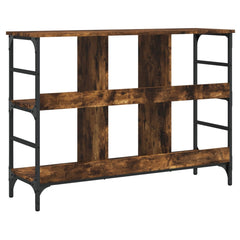 vidaXL Sideboard Smoked Oak 102x32x73,5 cm Engineered Wood 6