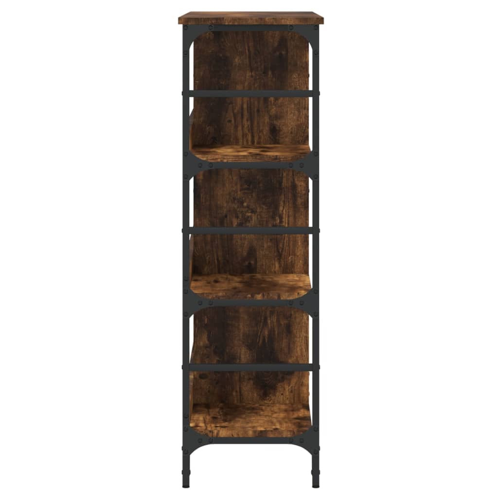vidaXL Sideboard Smoked Oak 102x32x103,5 cm Engineered Wood 5