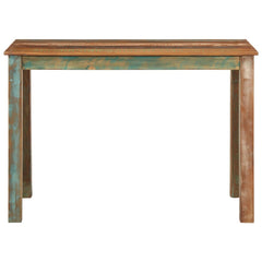 vidaXL Dining Table 110x55x76 cm Solid Wood Reclaimed 2