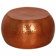 Coffee Table Ø55x28 Aluminium Brass