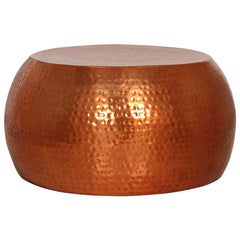 Coffee Table Ø55x28 Aluminium Brass