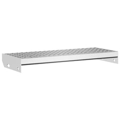 vidaXL Grate Step 60x24x7 cm Galvanised Steel 2