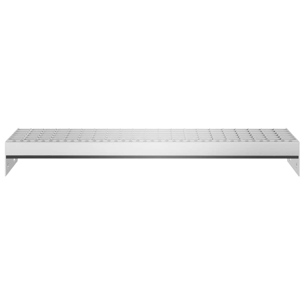 vidaXL Grate Step 60x24x7 cm Galvanised Steel 4