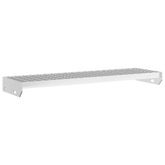 vidaXL Grate Step 80x24x7 cm Galvanised Steel 6