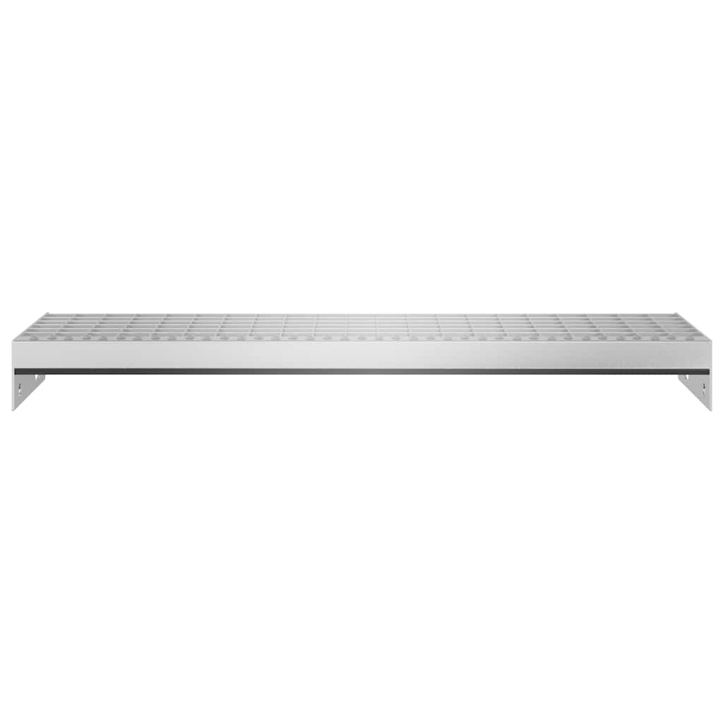 vidaXL Grate Step 70x24x7 cm Galvanised Steel 4