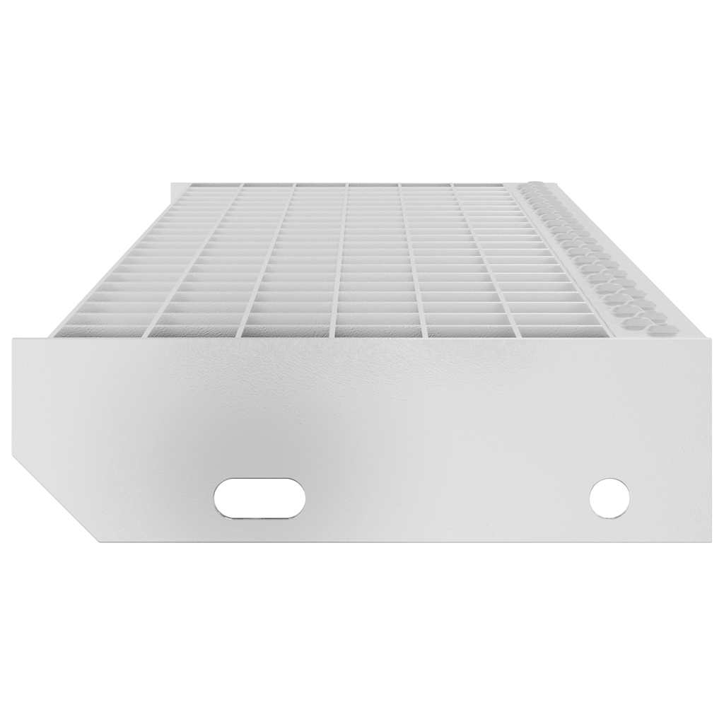 vidaXL Grate Step 70x24x7 cm Galvanised Steel 5