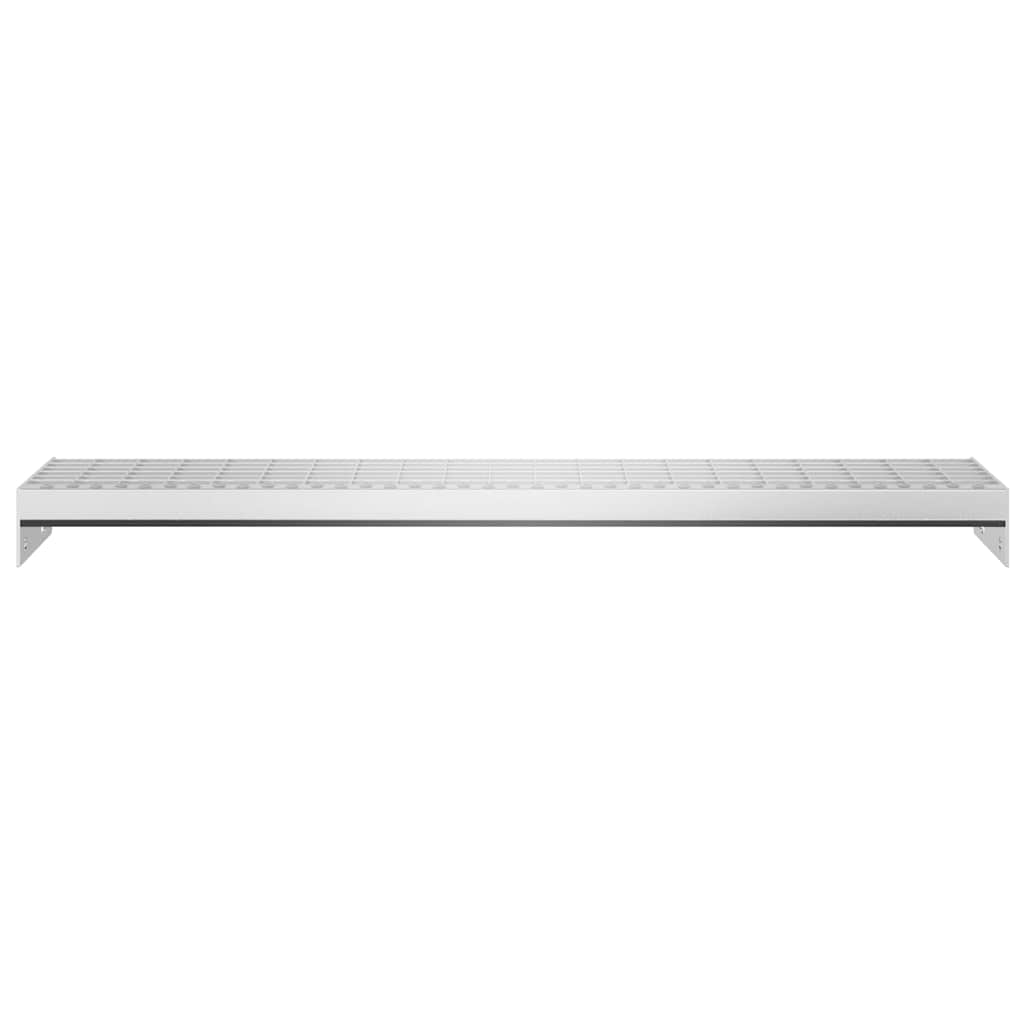 vidaXL Grate Step 90x24x7 cm Galvanised Steel 4