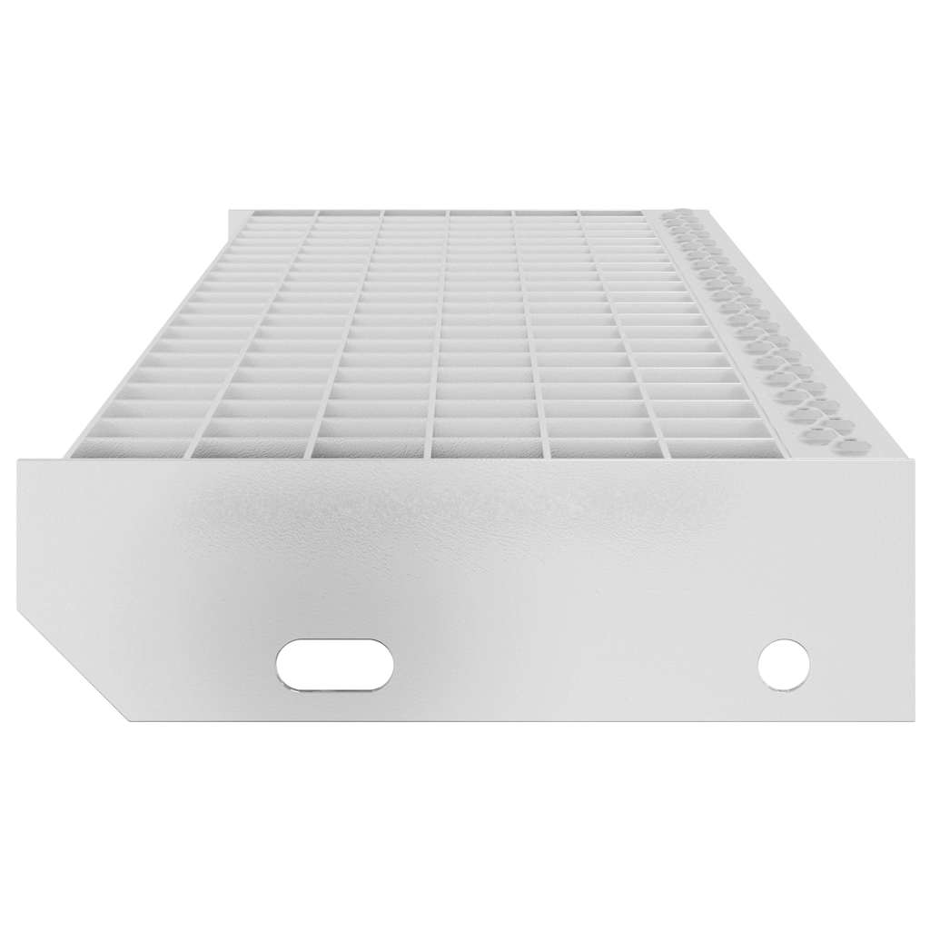 vidaXL Grate Step 90x24x7 cm Galvanised Steel 5