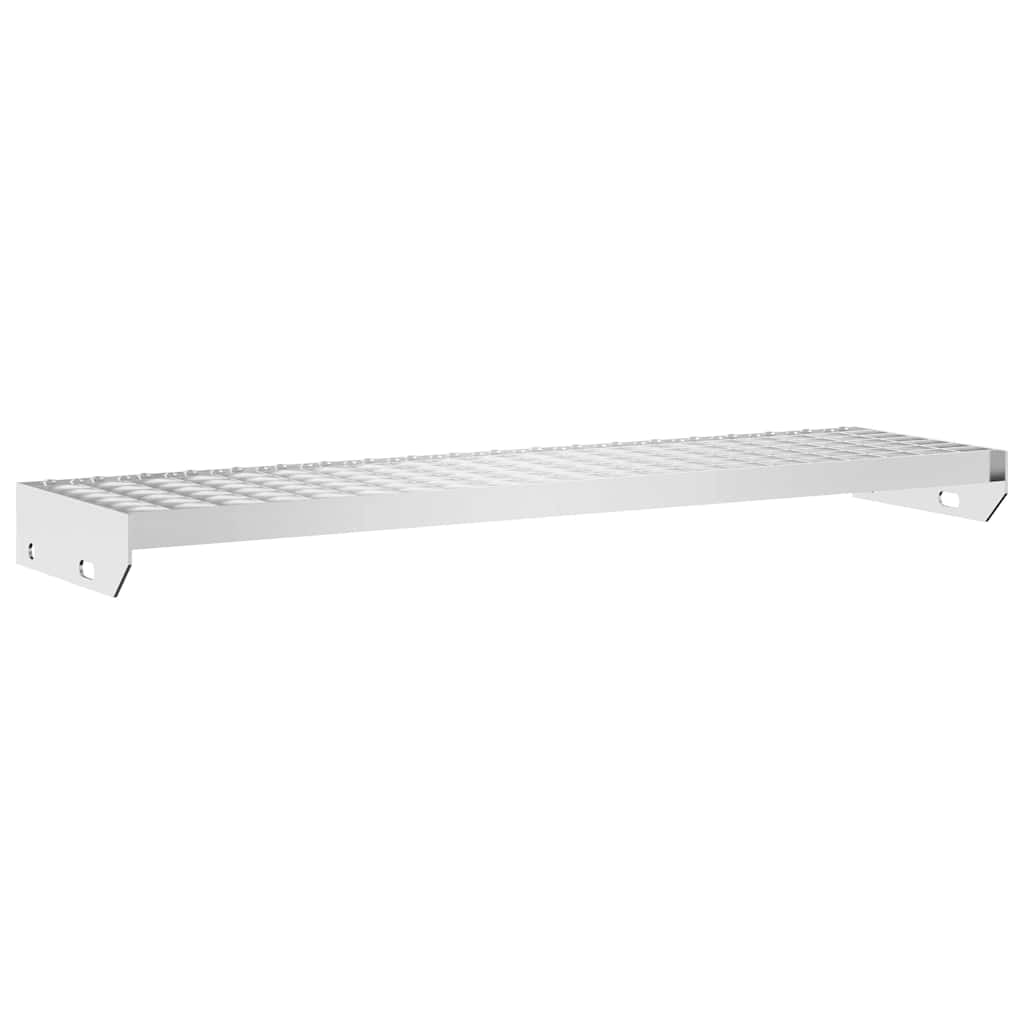 vidaXL Grate Step 90x24x7 cm Galvanised Steel 6