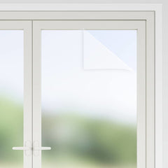 vidaXL Window Films Frosted White PVC 4