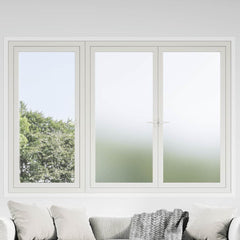 vidaXL Window Films PVC Frosted White