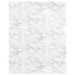 vidaXL Furniture Stickers Self-Adhesive Marble White 90x500 cm PVC 3