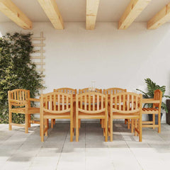 Garden Chairs 58x59x88 cm Solid Wood Teak 8