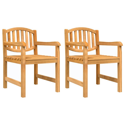 5 Piece Garden Dining Set Solid Wood Teak