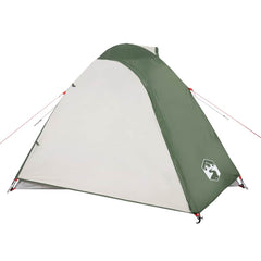 vidaXL Camping Tent Dome 3-Person Green Waterproof 6