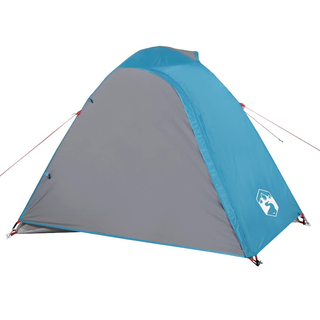 vidaXL Camping Tent Dome 3-Person Blue Waterproof 6
