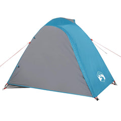 vidaXL Camping Tent Dome 3-Person Blue Waterproof 6