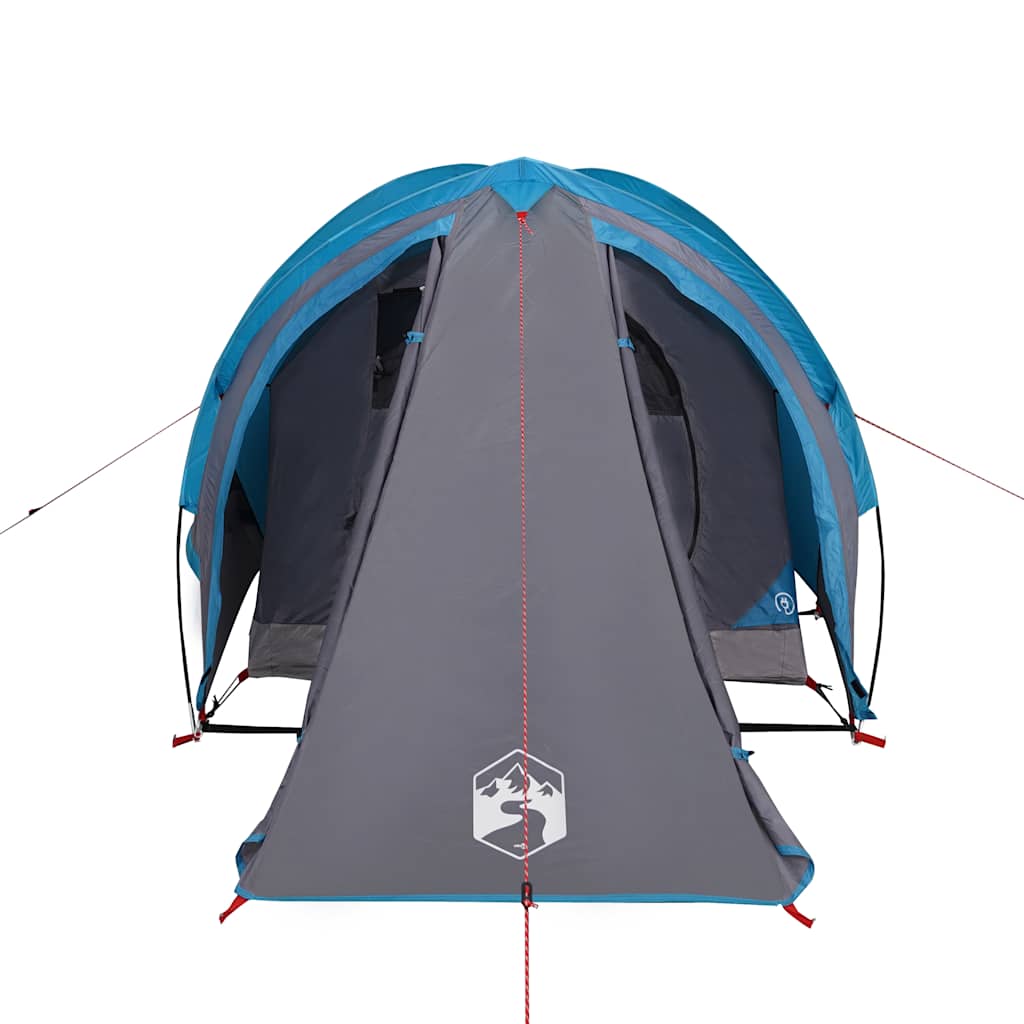 vidaXL Camping Tent Dome 2-Person Blue Waterproof 5