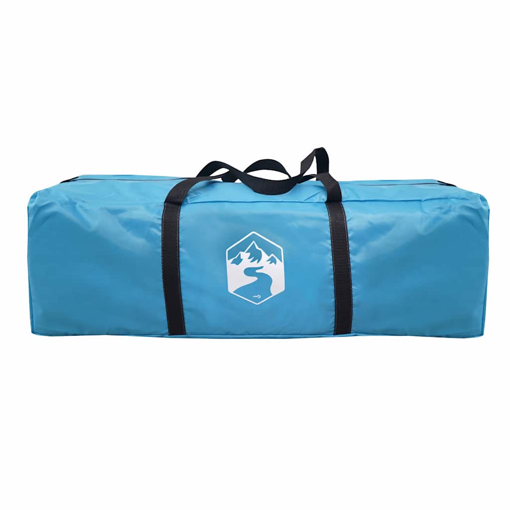 Family Tent Dome Waterproof Blue 6-Person