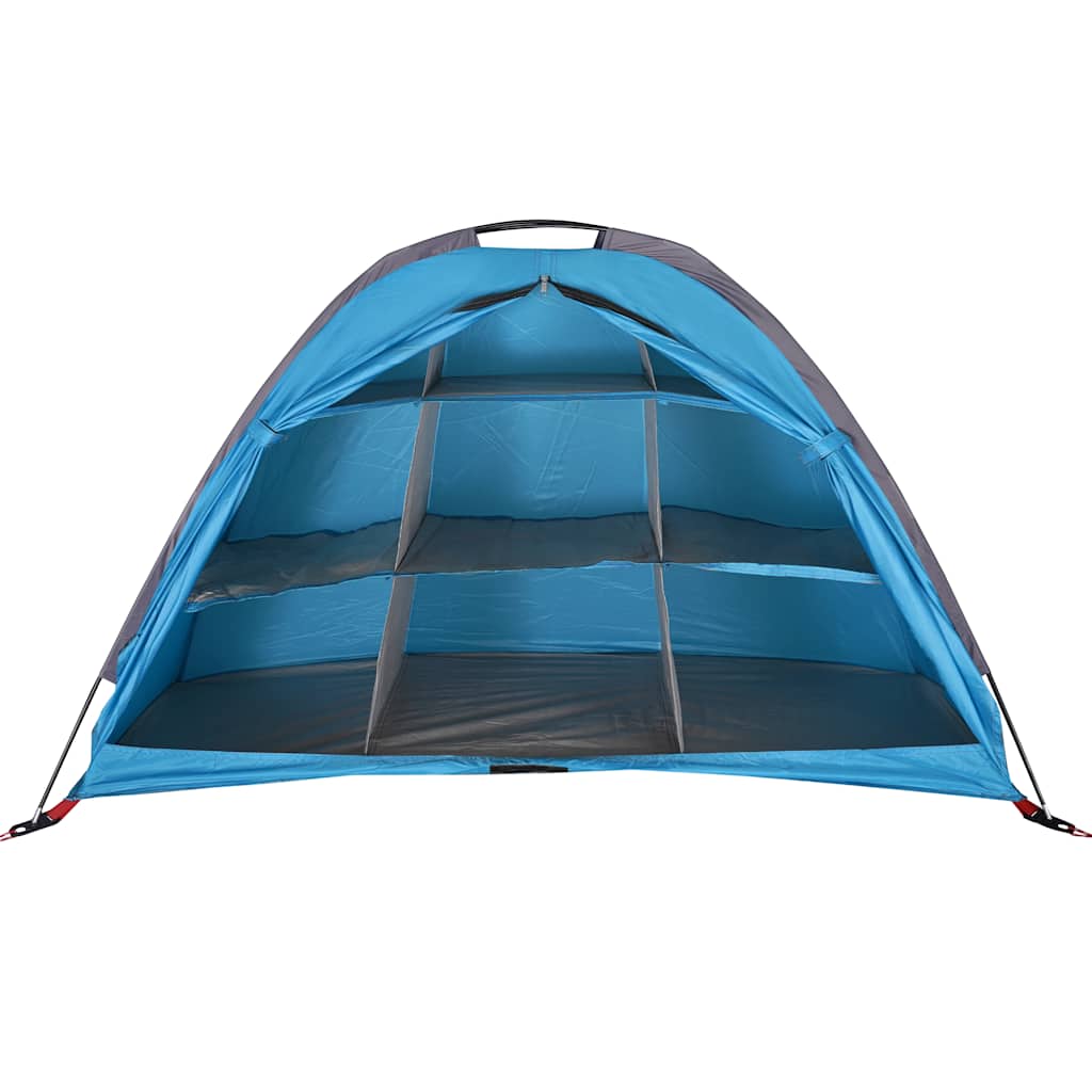 vidaXL Storage Tent 9 Compartments Blue Waterproof 5