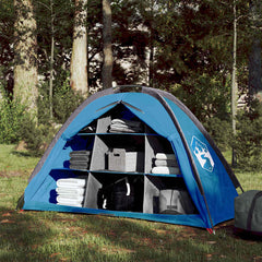 vidaXL Storage Tent 9 Compartments Blue Waterproof 1
