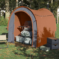 vidaXL Storage Tent Grey and Orange Waterproof 3
