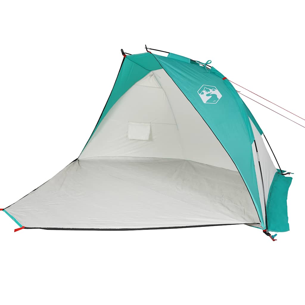 vidaXL Beach Tent Sea Green 268x223x125 cm 185T Polyester 4