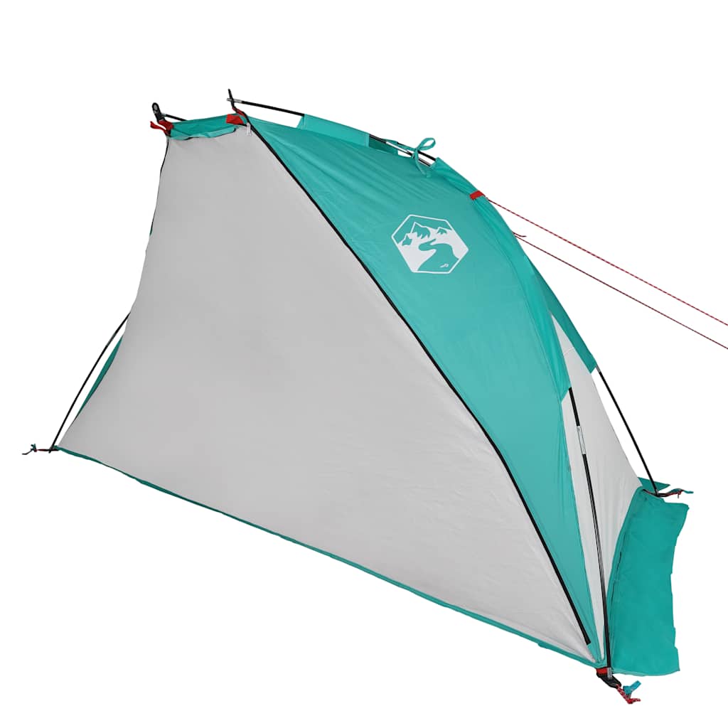 vidaXL Beach Tent Sea Green 268x223x125 cm 185T Polyester 5