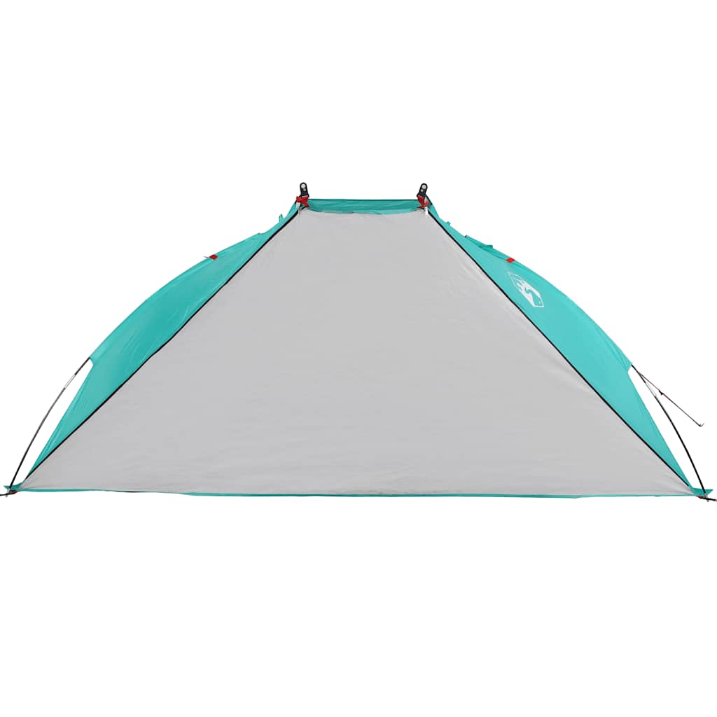 vidaXL Beach Tent Sea Green 268x223x125 cm 185T Polyester 6