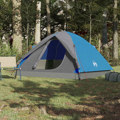 vidaXL Camping Tent Dome 6-Person Blue Waterproof 3