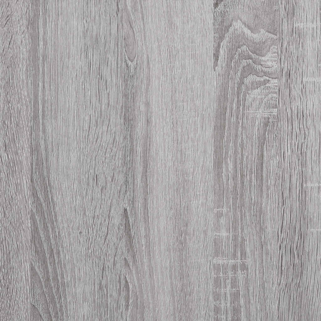vidaXL Dining Table Grey Sonoma 120x60x76 cm Engineered Wood 6