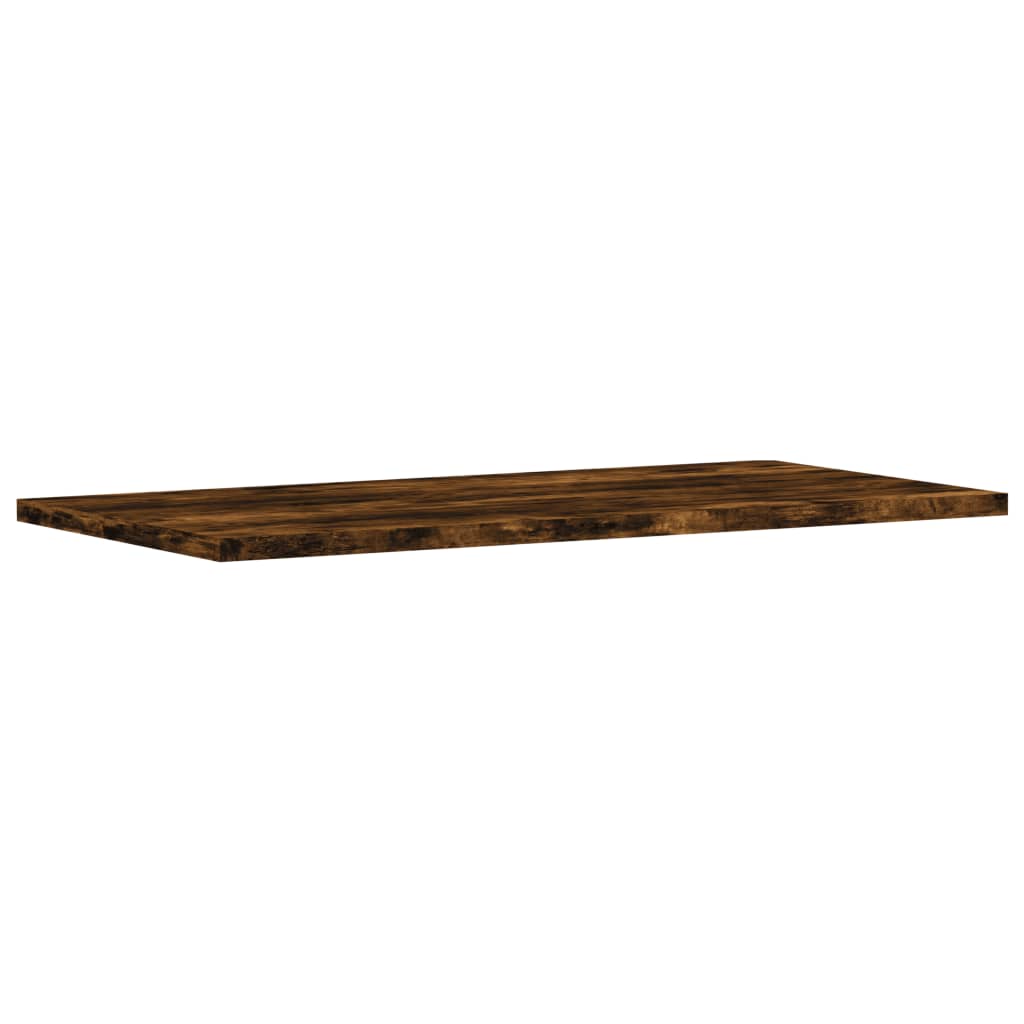 vidaXL Wall Shelves 4 pcs Smoked Oak 60x30x1,5 cm Engineered Wood 4