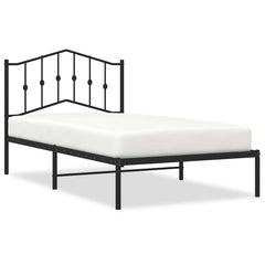 vidaXL Bed Frame | Black | Powder-coated steel | Single | Bed Frame 2