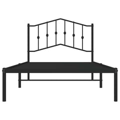 vidaXL Bed Frame | Black | Powder-coated steel | Single | Bed Frame 6